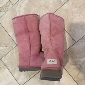 Ugg Classic Tall Boots Pink